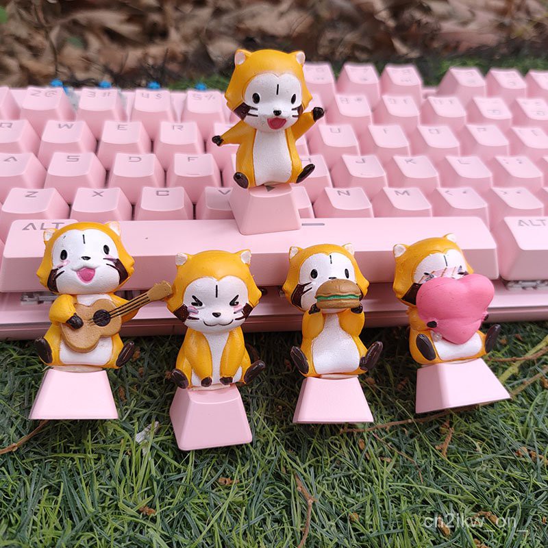 Jual Mechanical Keyboard keycaps Accessories Cute Personality Keycap ...