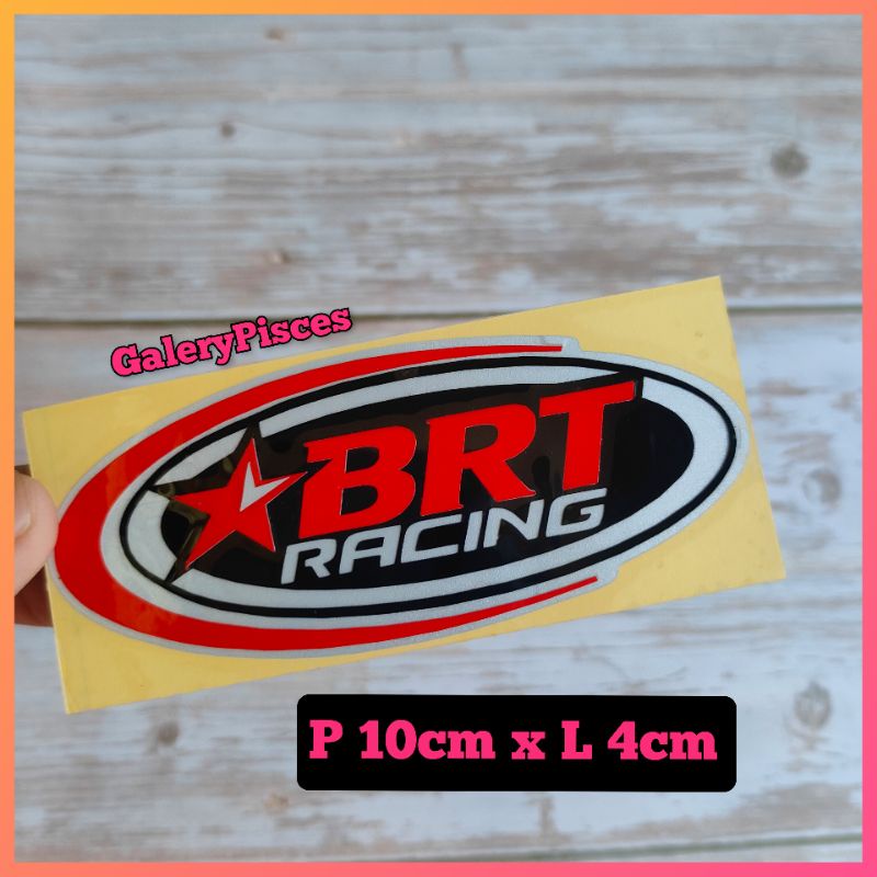 Jual stiker racing stiker brt racing stiker cuting | Shopee Indonesia