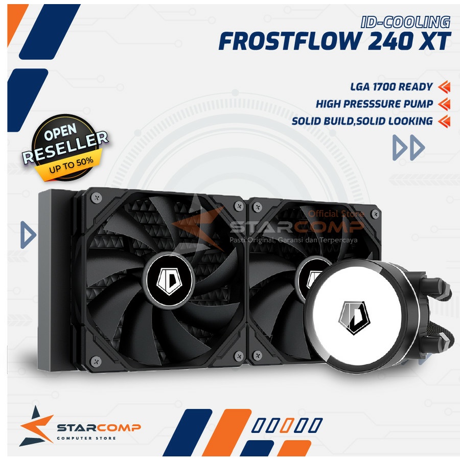 Jual IDCOOLING FrostFlow 240 XT CPU AIO Water Cooling 240XT Shopee