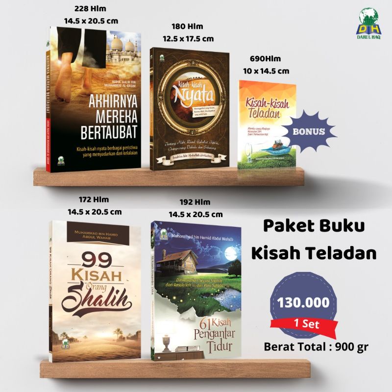 Jual PAKET BUKU KISAH TELADAN Kisah Nyata Berbagai Peristiwa Yang ...