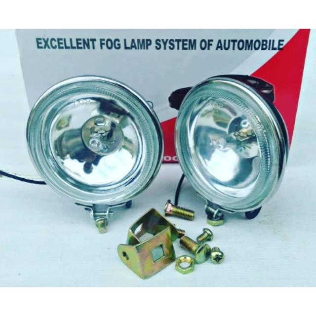 Jual Fog Lamp Lampu Kabut Bulat Isi Shopee Indonesia