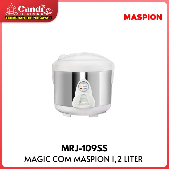 Jual MASPION Magic Com 1,2 Liter MRJ-109SS | Shopee Indonesia