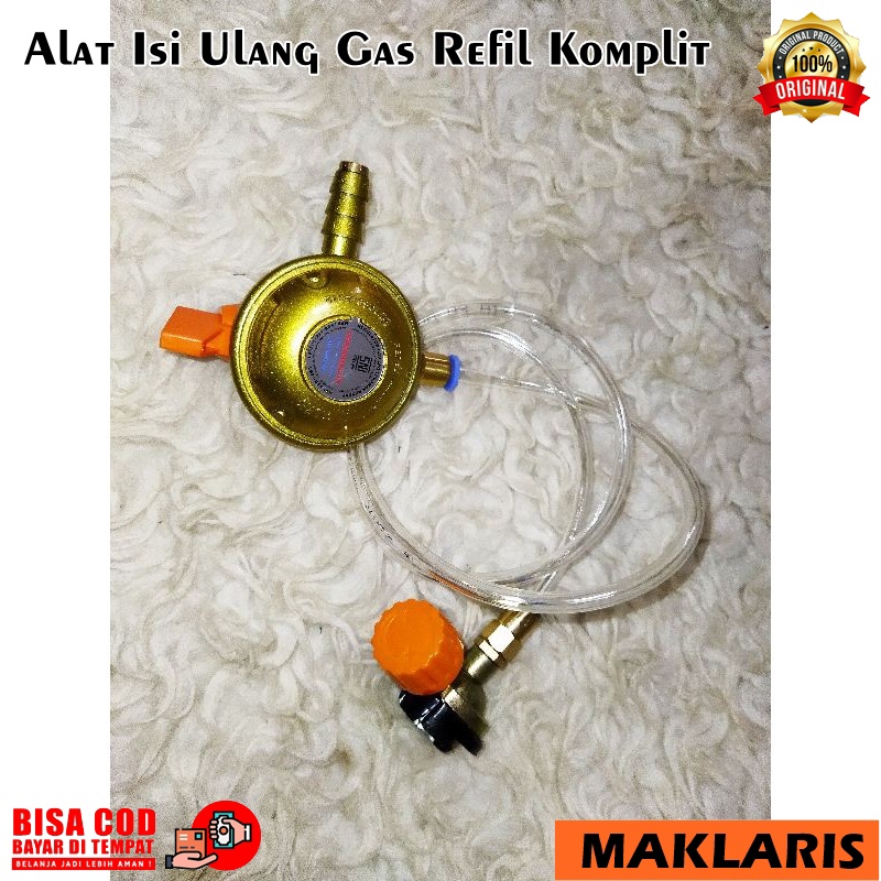 Jual Adapter Refill Gas Kaleng / Adapter refill gas portable / alat isi
