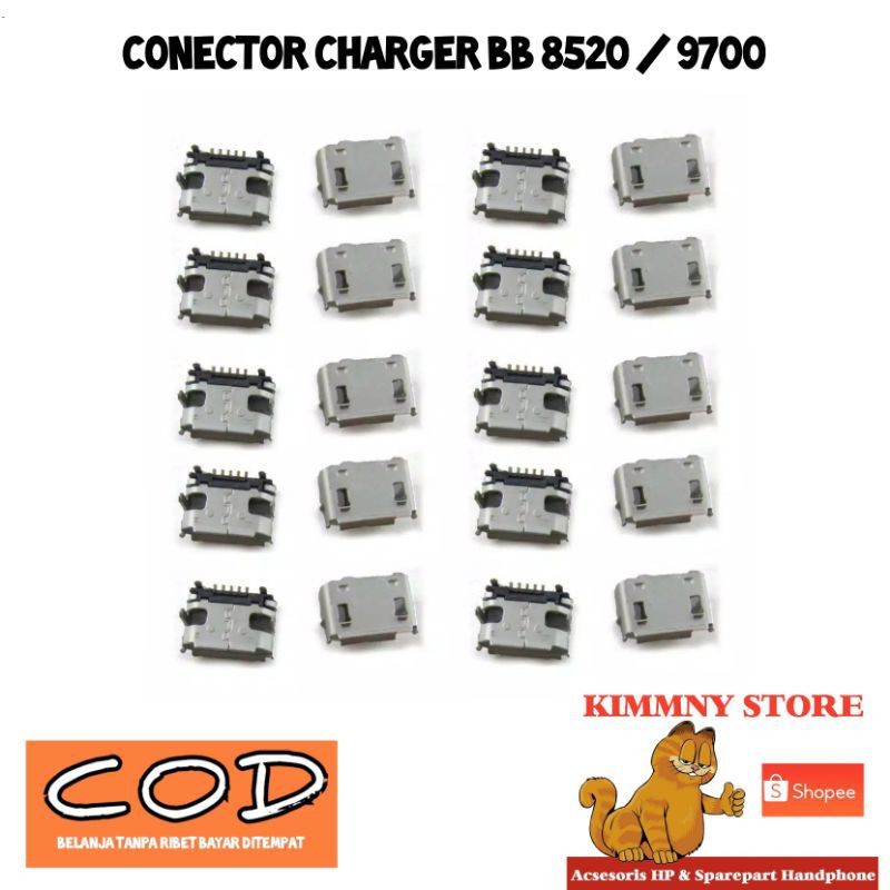 Jual CONECTOR KONEKTOR KONECTOR CHARGER BB 8520 / 9700 BB GEMINI PLUG ...