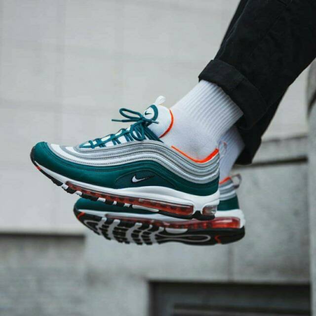 Jual Nike Air Max 97 Miami Dolphins Shopee Indonesia