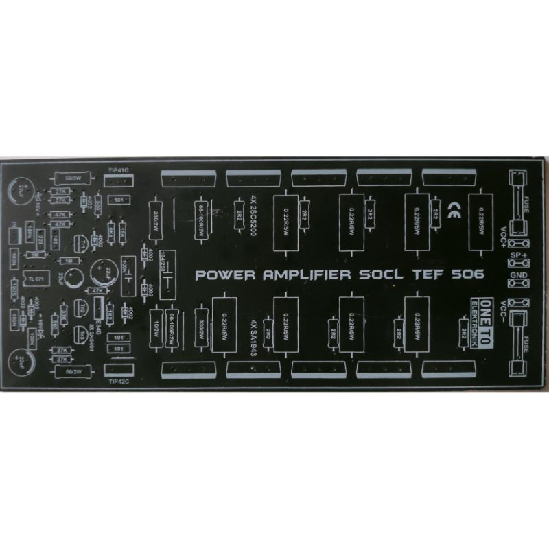 Jual PCB Power Amplifier SOCL TEF 506 | Shopee Indonesia