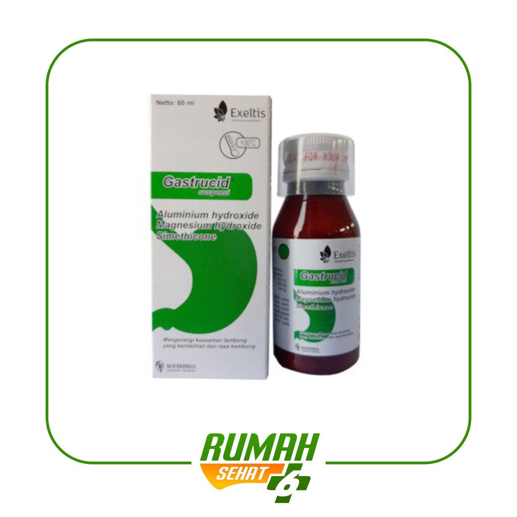 Jual GASTRUCID SUSPENSI 60 ML | Shopee Indonesia