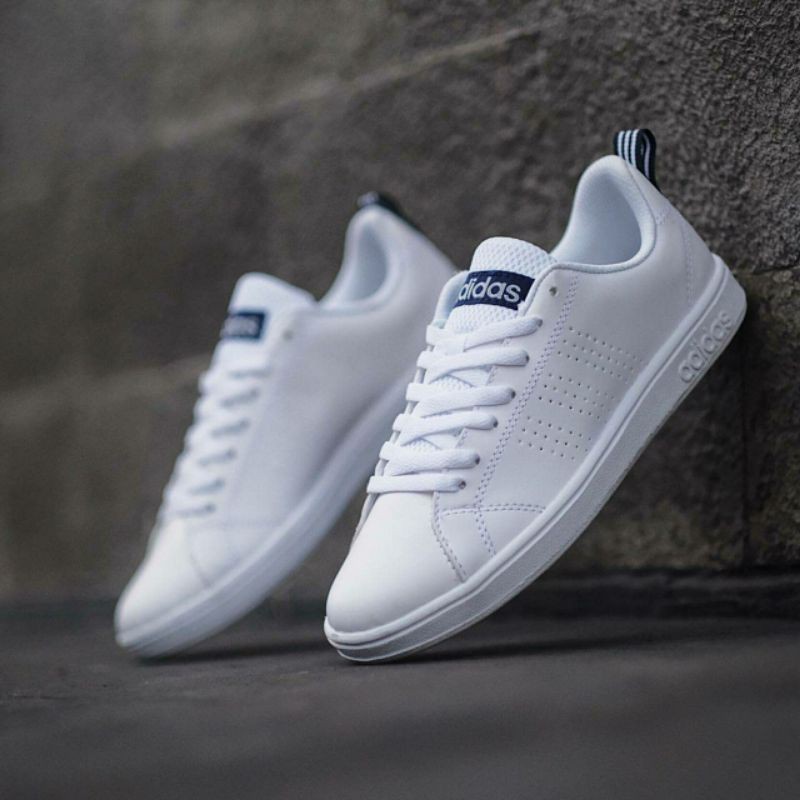 Adidas neo outlet advantage white navy