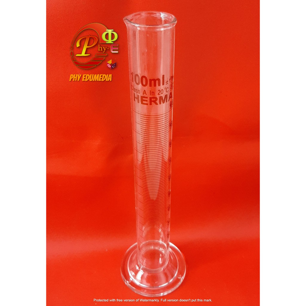 Jual Gelas Ukur 100ml Measuring Cylinder 100ml Herma Tabung Ukur 100ml Herma Shopee Indonesia 2481