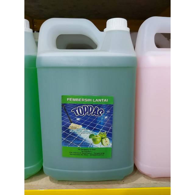 Jual Toppas Pembersih Lantai Ukuran 5 Liter | Shopee Indonesia