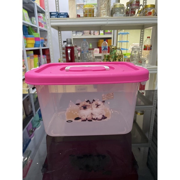 Jual container box 12 liter midi + bubble wrap | Shopee Indonesia