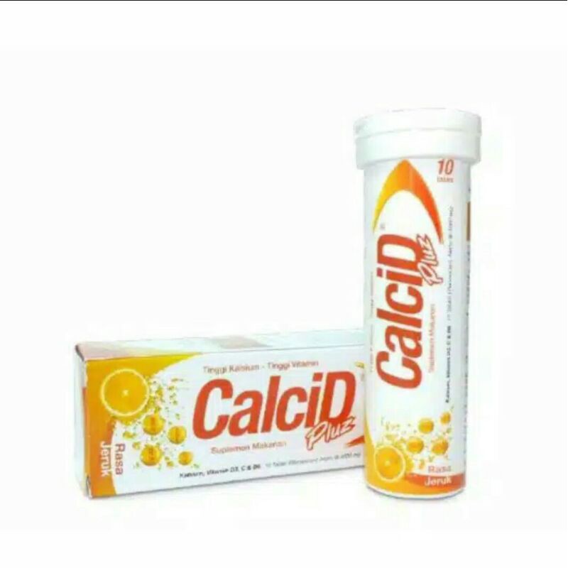 Jual calcid plus 10's suplemen kesehatan | Shopee Indonesia