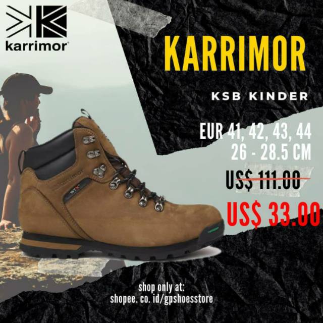 jual-karrimor-ksb-kinder-waterproof-breathable-walking-boots-sepatu