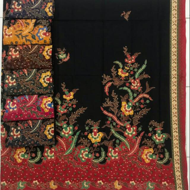 Jual Kain Batik Hitam Manis Pekalongan | Shopee Indonesia