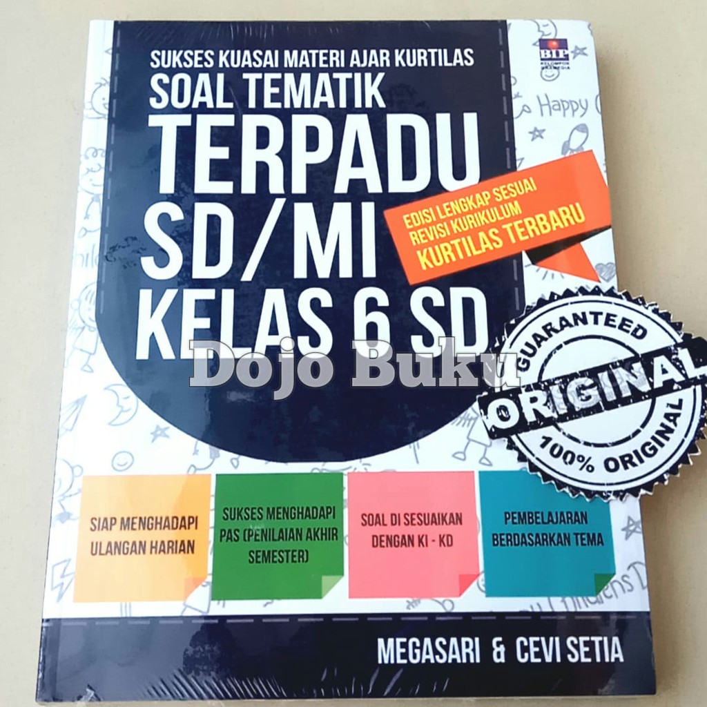 Jual Soal Tematik Terpadu SD/MI Kelas 6 By Cevi Setia, S.Pd, Megasari ...