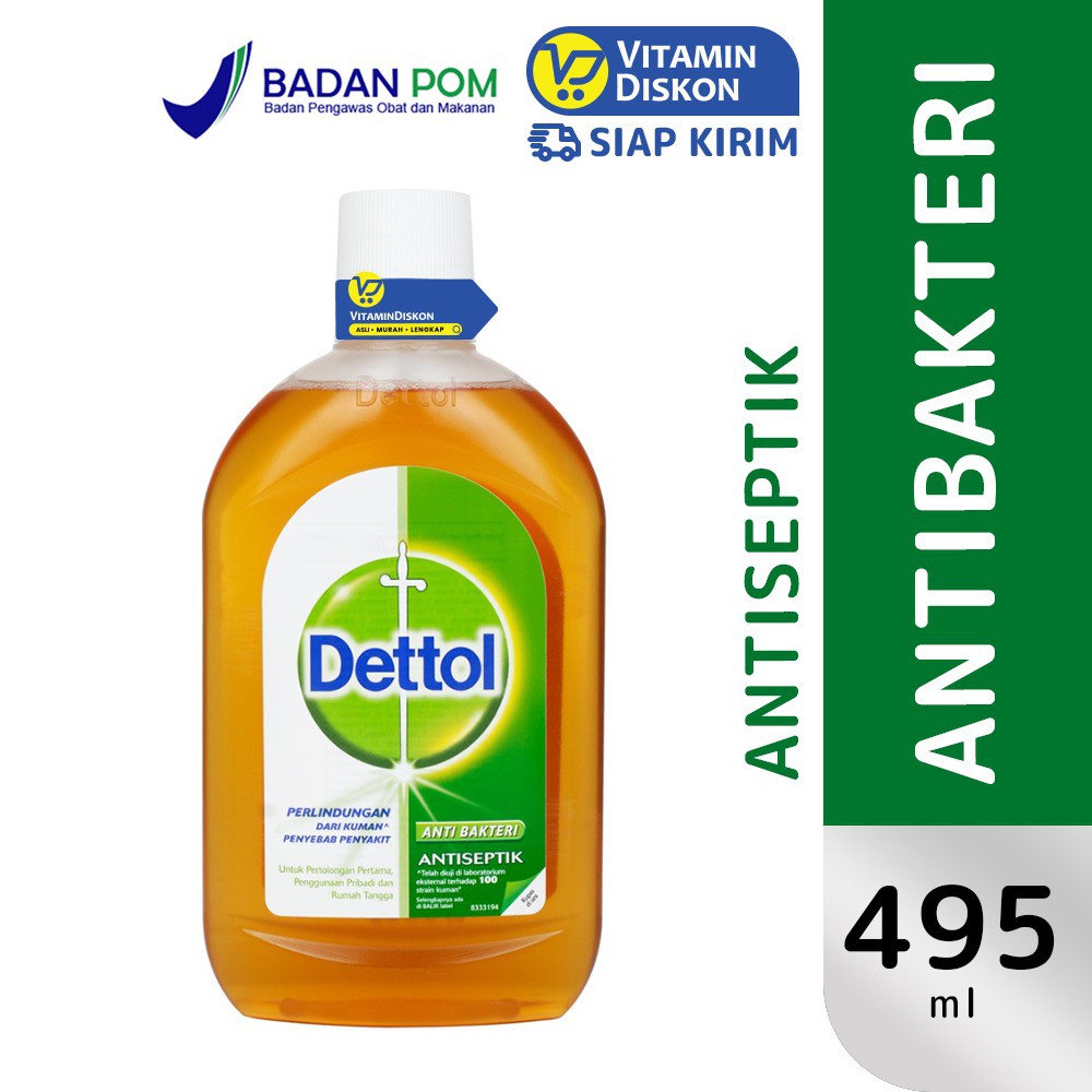 Jual Dettol Antiseptic Cair Ml Cairan Desinfektan Dan Antiseptik Pembunuh Kuman Penyebab