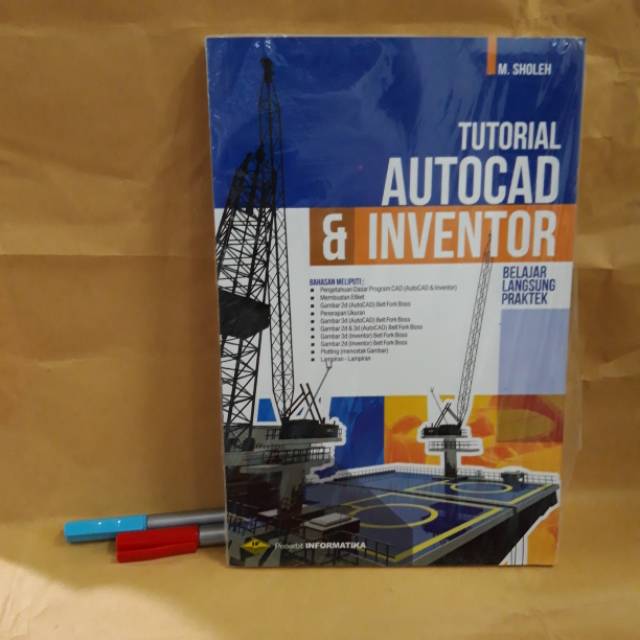 Jual TUTORIAL AUTOCAD & INVENTOR - M SHOLEH | Shopee Indonesia