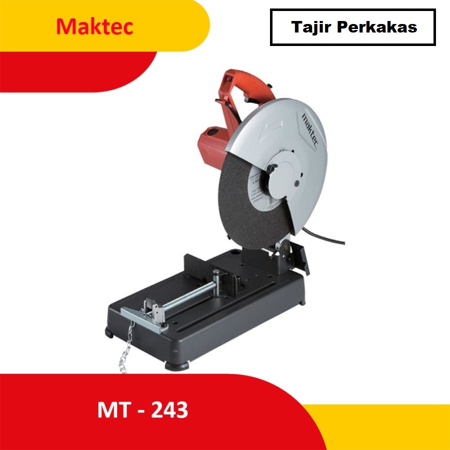 Jual Mesin Cut Off Potong Besi 14 Inch Maktec MT 243 2000 Watt | Shopee ...