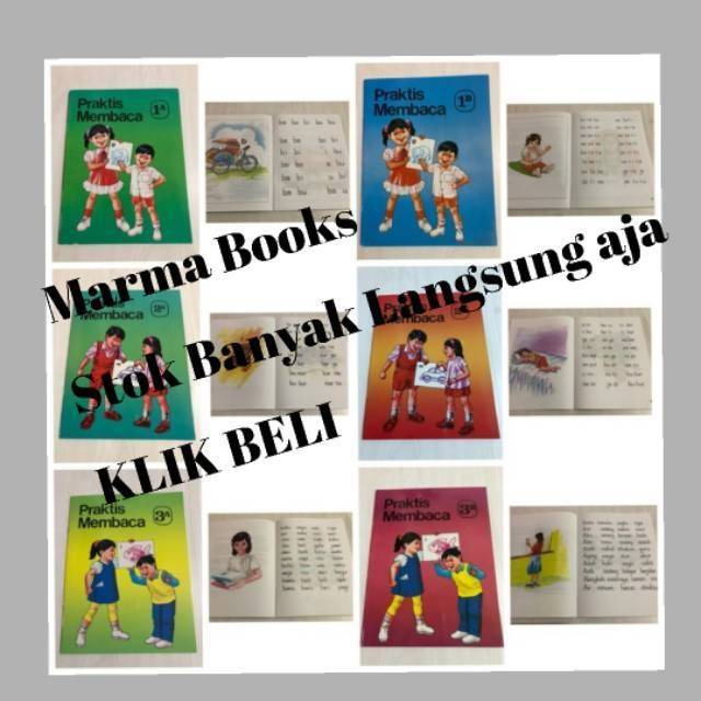 Jual PAKET Praktis Membaca 1a,1b,2a,2b,3a,3b ( 1 Set = 6 Buku ) / Buku ...