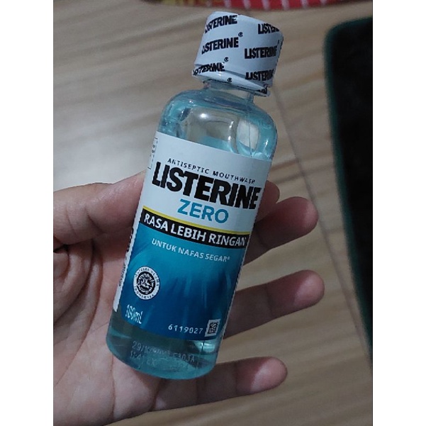 Jual Listerine Zero Oobat kumur 100 ml exp 2024 Shopee Indonesia