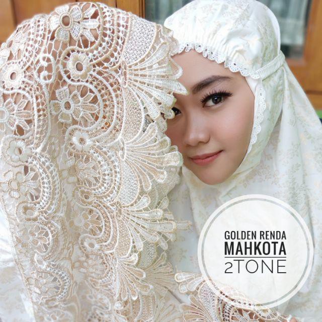 Jual Exclusive Mukena Renda Kain Katun Semi Sutera Bisa Untuk 