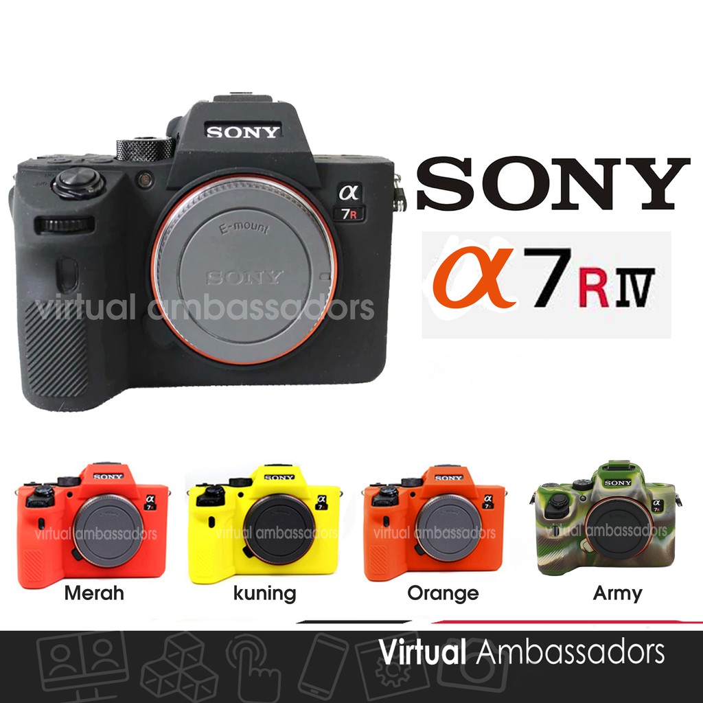 Jual Silicone Sony A7 A7iv A7riv A7siv Mark 4 Silicon Cover Rubber Case