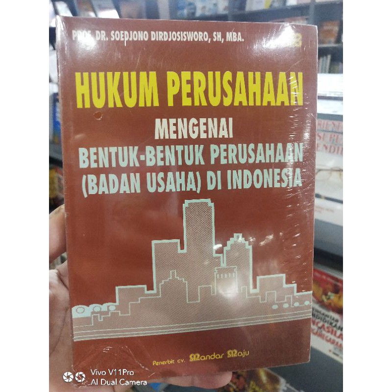 Jual HUKUM PERUSAHAAN MENGENAI BENTUK PERUSAHAAN DI INDONESIA | Shopee ...