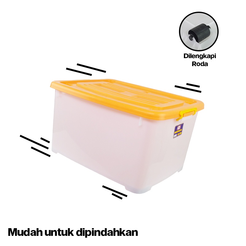 Jual SHINPO Kontainer Plastik Dengan Roda Hercules Container Box Kotak ...