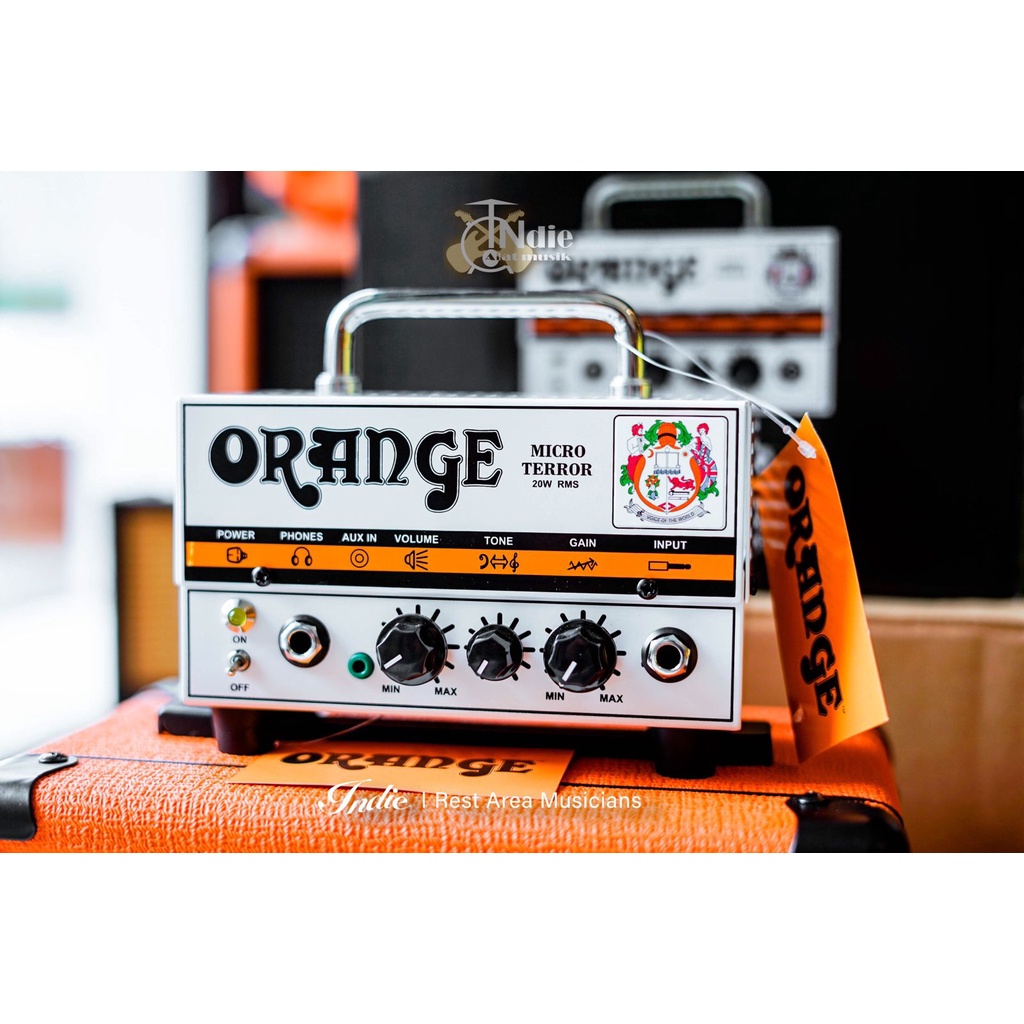 Jual Orange Micro Terror 20 Watt l Mini Head Amplifier Guitar | Shopee ...