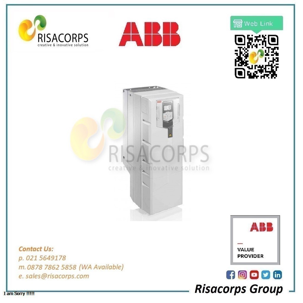 Jual ABB INVERTER ACS580-01-106A-4 3Ph 380V, 45kW, 60HP VECTOR (HD ...