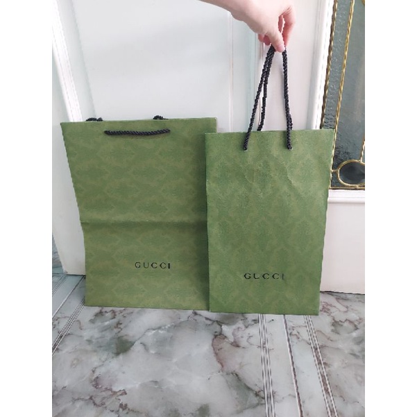 Paper bag deals gucci original