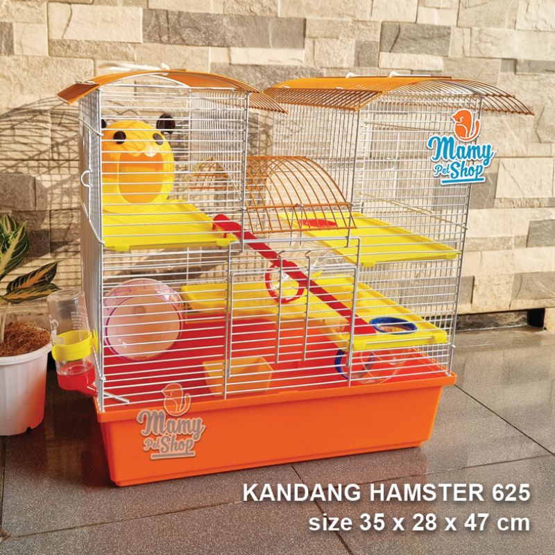 Jual KANDANG HAMSTER 625 APARTEMEN SIZE 45 X 28 X 47 Cm | Shopee Indonesia