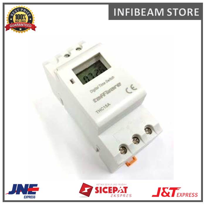 Jual Taffware Timer Programmable Time Switch Relay 16A 220V 2000W ...