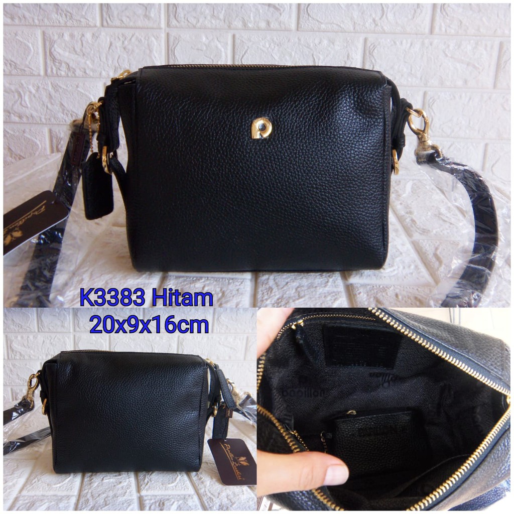 Jual Tas Papillon Original K3383 Hitam Shopee Indonesia