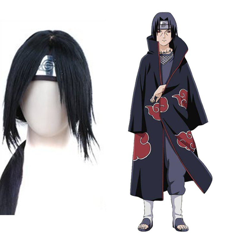 Jual Naruto Cosplay Wig Naruto Uchiha Itachi Cosplay Wig Party Wig Mmuw Shopee Indonesia