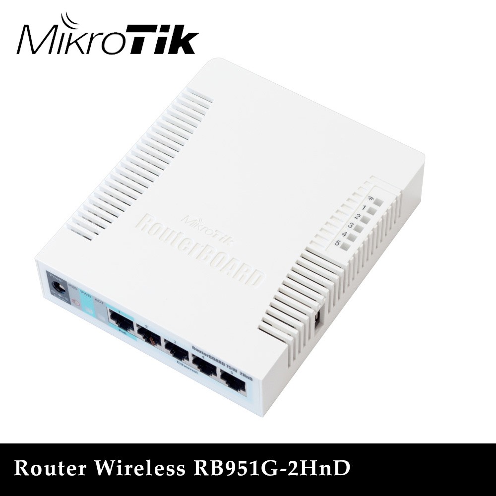 Jual MIkrotik RB951G-2HnD Router Wireless RB951G 2HND Router Mikrotik ...