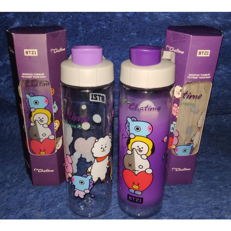 Jual Bt21 X Chatime Tumbler Bottle Shopee Indonesia 7587