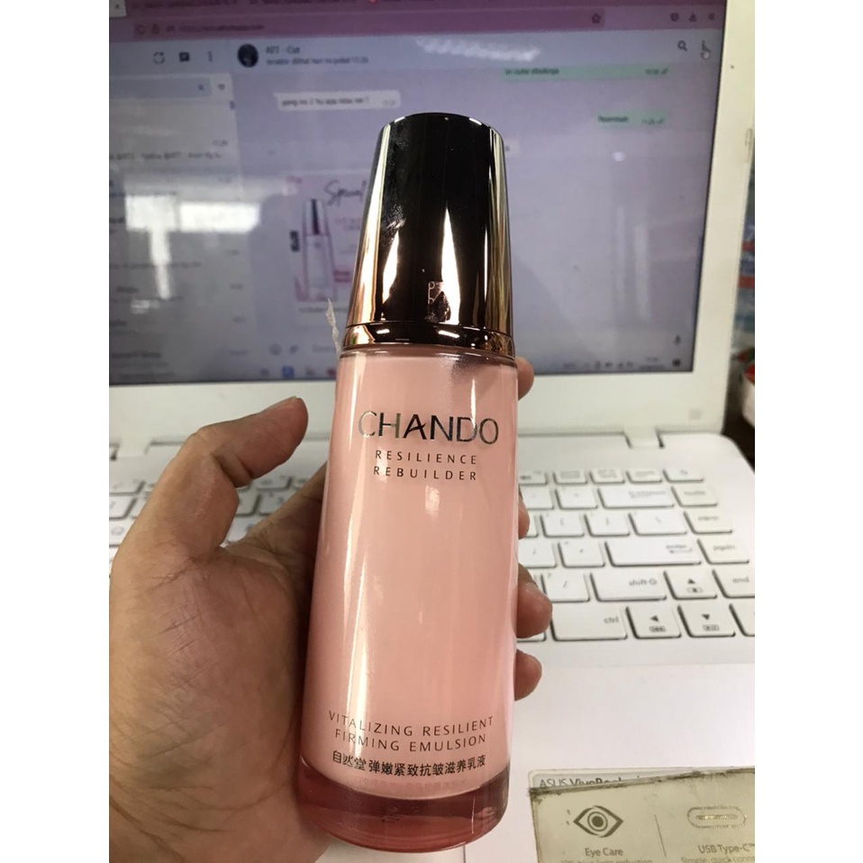 Jual Chando Skincare Resilience Rebuilder vitalizing firming emulsion ...