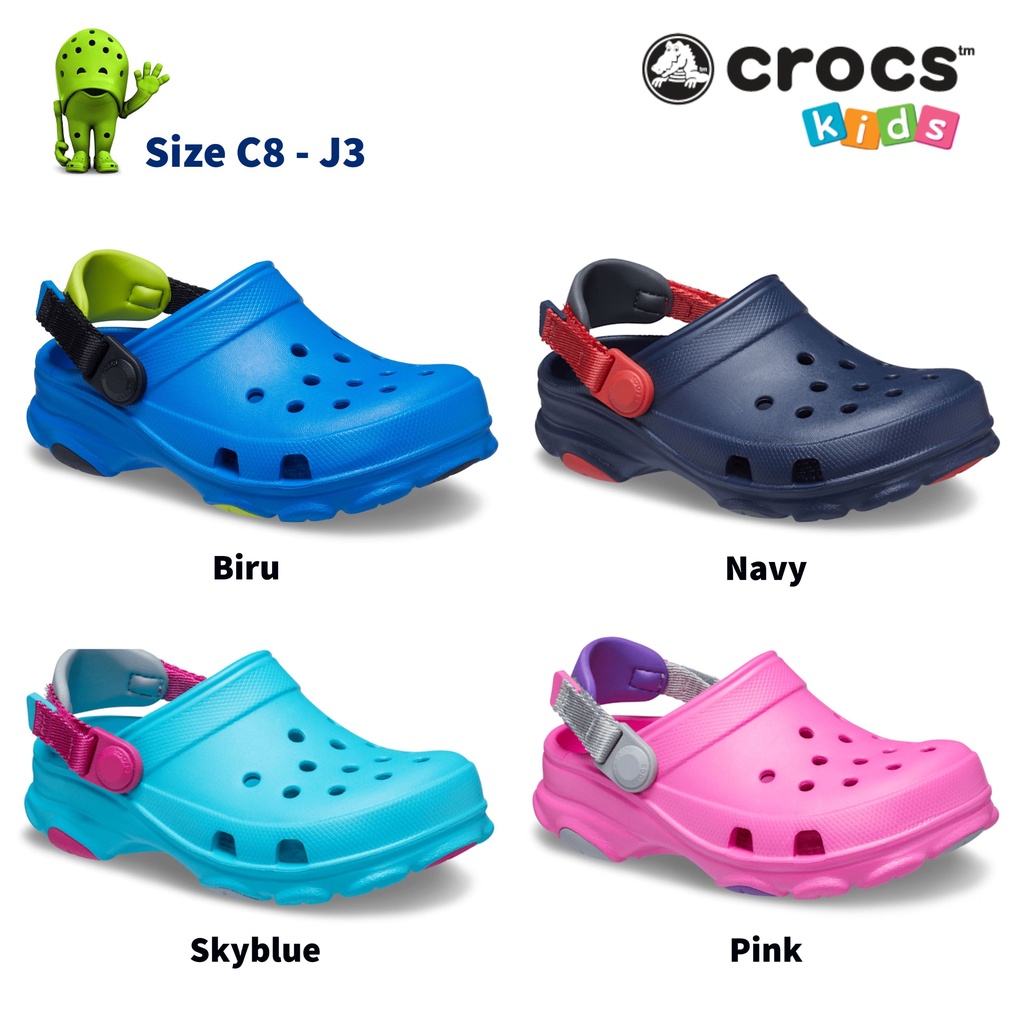 Crocs Crocs Anak Sepatu Sandal Anak Crocs Classic All Terrain Clog  Kids Crocs Kids Crocs Anak Original Sepatu Sandal Anak Crocs Crocs 