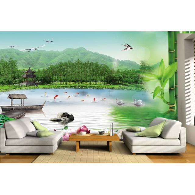 Jual Wallpaper3dcustom tema pemandangan alam | Shopee Indonesia