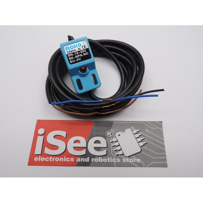 Jual ROKO SN04-N Sensor Proximity Metal Sensor Switch Deteksi Logam NPN ...