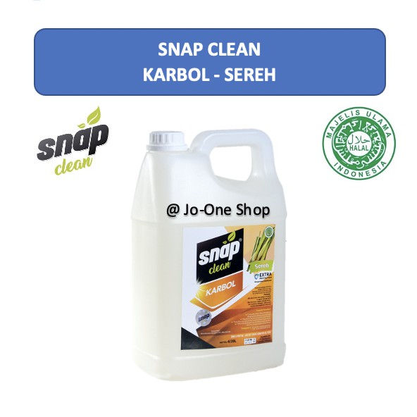 Jual Karbol Karbol Snap Clean 4 Liter Pembersih Lantai Shopee Indonesia 