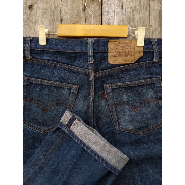 Levis big e outlet selvedge