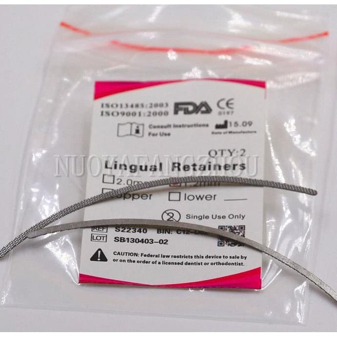 Attaches Orthodontiques Linguales Lot De 10 Retenues Dentaires