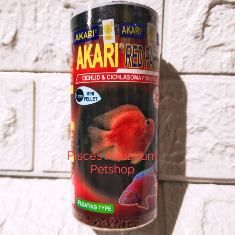 Jual Akari Red Parrot Botol Gr Makanan Ikan Shopee Indonesia