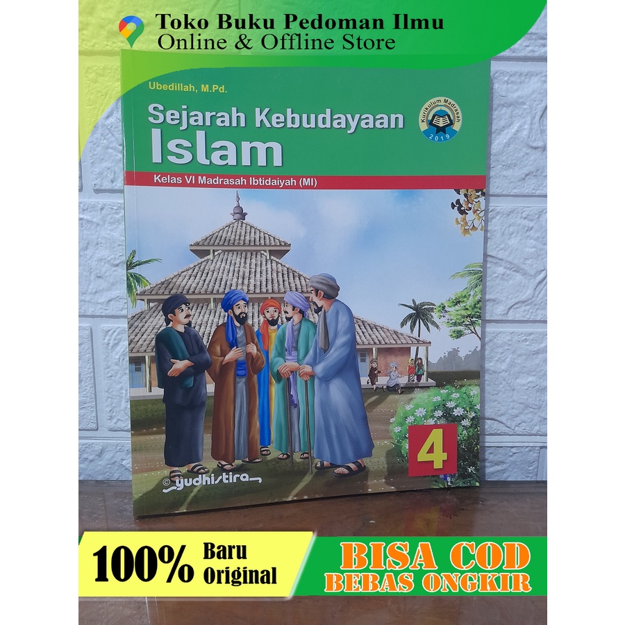 Jual Sejarah Kebudayaan Islam Kelas 6 MI / SKI 4 Yudhistira | Shopee ...