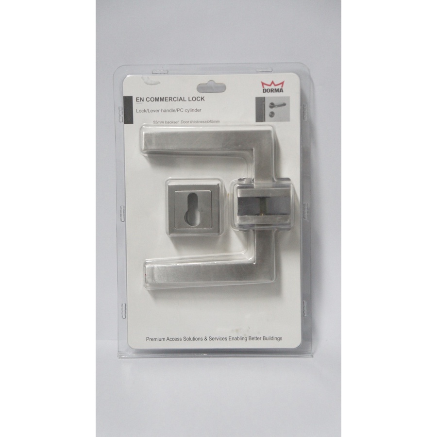Jual Dorma PR 114 Lever Handle Mortice Lockset & PC Cylinder Dormakaba ...