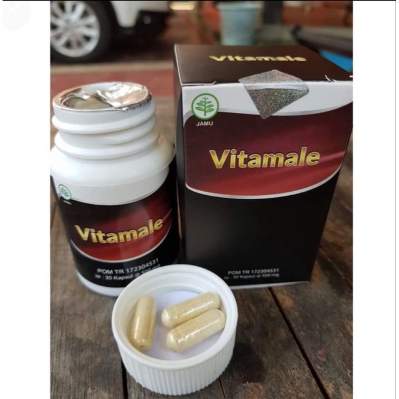 Jual VITAMALE ASLI ORIGINAL 1 BOTOL ISI 30 KAPSUL Shopee Indonesia