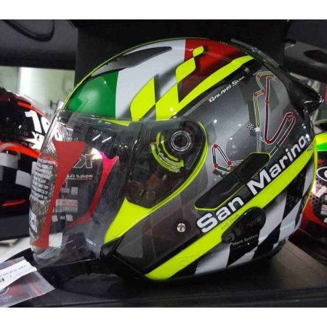 Jual HELM KYT GALAXY SLIDE SAN MARINO GP RACE CIRCUIT Shopee Indonesia