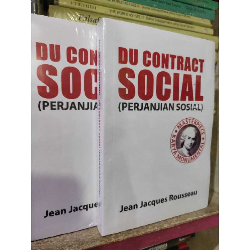 Jual Du Contract Social (Perjanjian Sosial) Jean Jacques Rousseau2007 ...